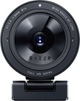 Razer - Kiyo Pro 1920 x 1080 Webcam with High-Performance Adaptive Light Sensor - Black - Front_Zoom