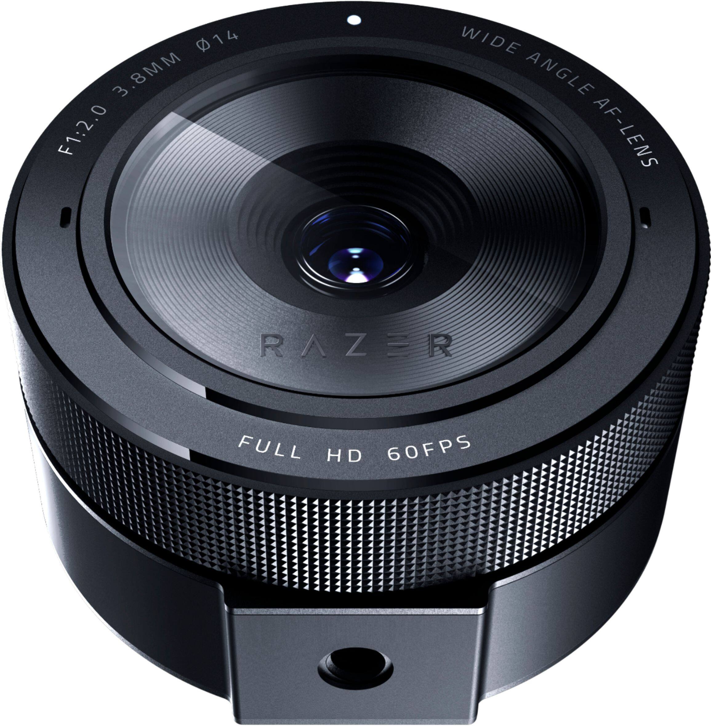 Alt View 15. Razer - Kiyo Pro 1920 x 1080 Webcam with High-Performance Adaptive Light Sensor - Black.