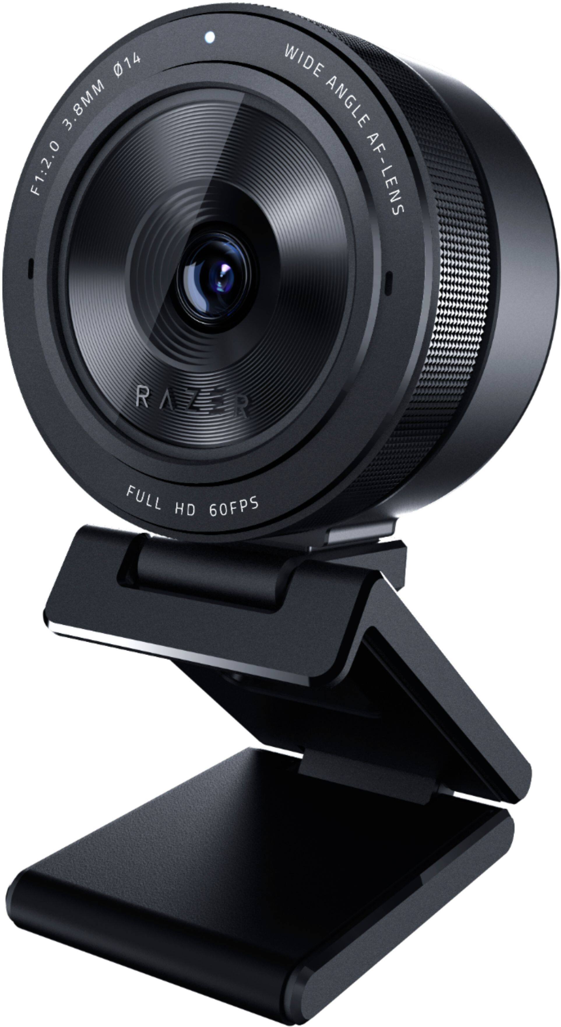 Alt View 16. Razer - Kiyo Pro 1920 x 1080 Webcam with High-Performance Adaptive Light Sensor - Black.