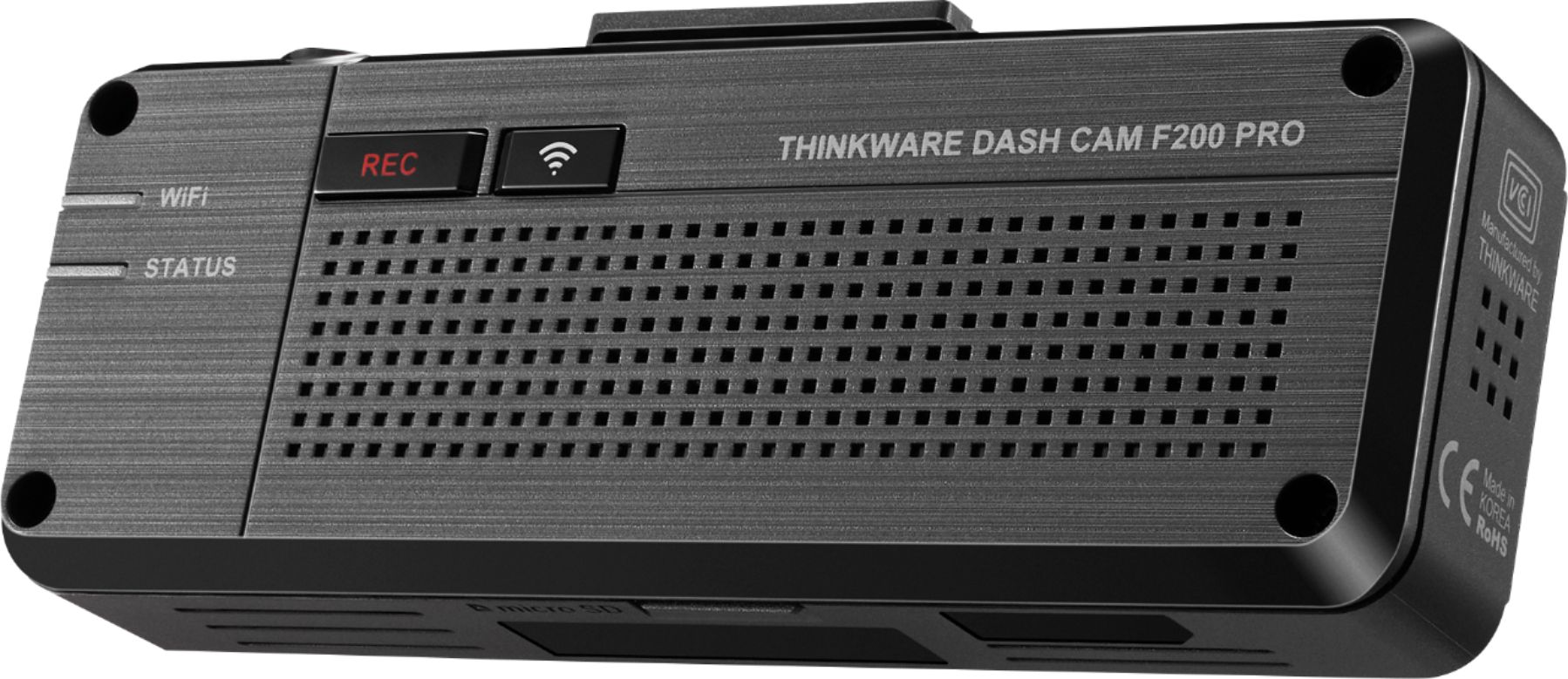 Thinkware F200 PRO Wi-Fi Dash Cam with 16GB microSD Card HD 1080, Optional, Built in TW-F200PROMU16C
