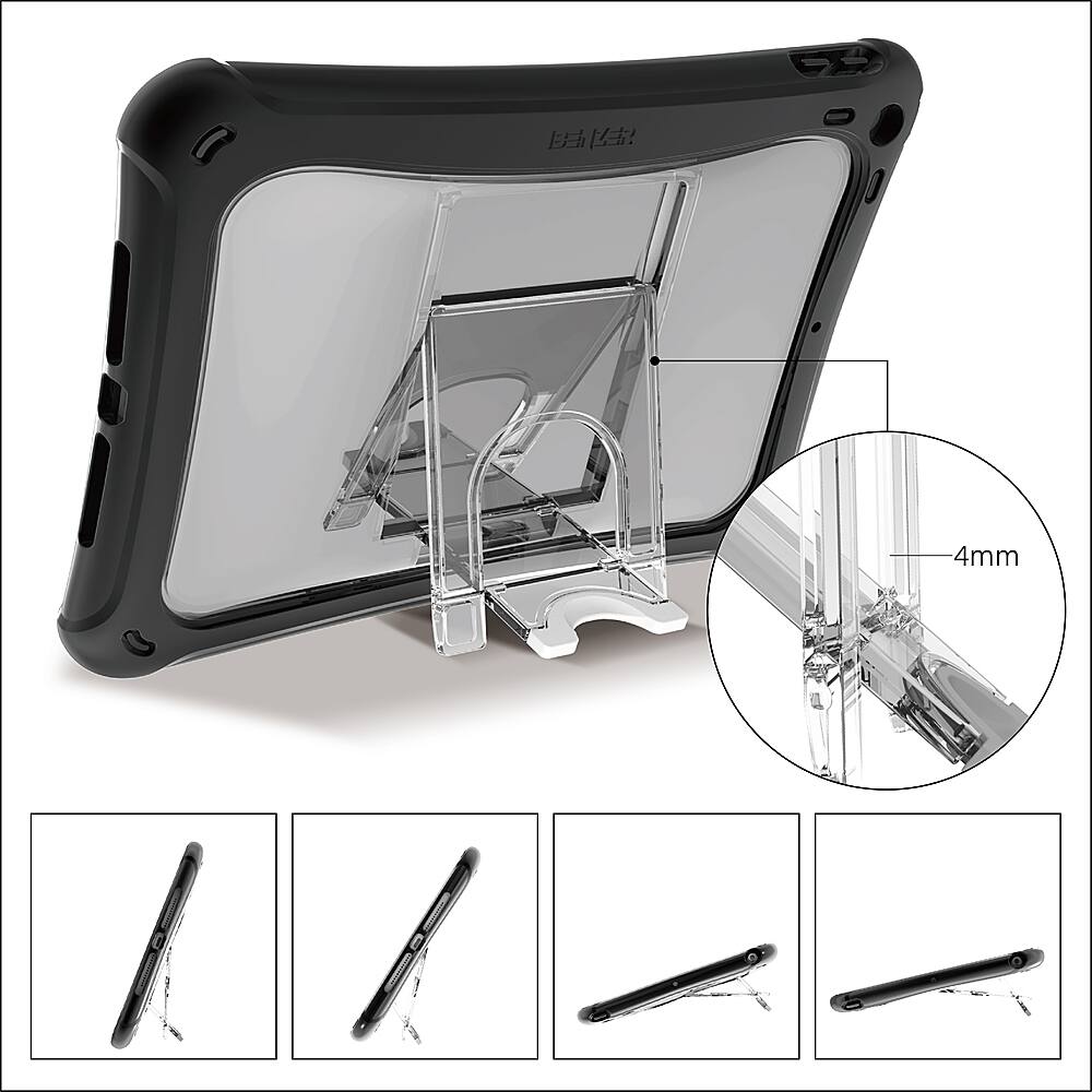 Alt View 11. iBenzer - Heavy Duty Protective Case for iPad 7th / 8th Gen 10.2 inch -Case 2019 2020.