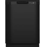 GE - Front Control Dishwasher with 60dBA - Black - Front_Standard