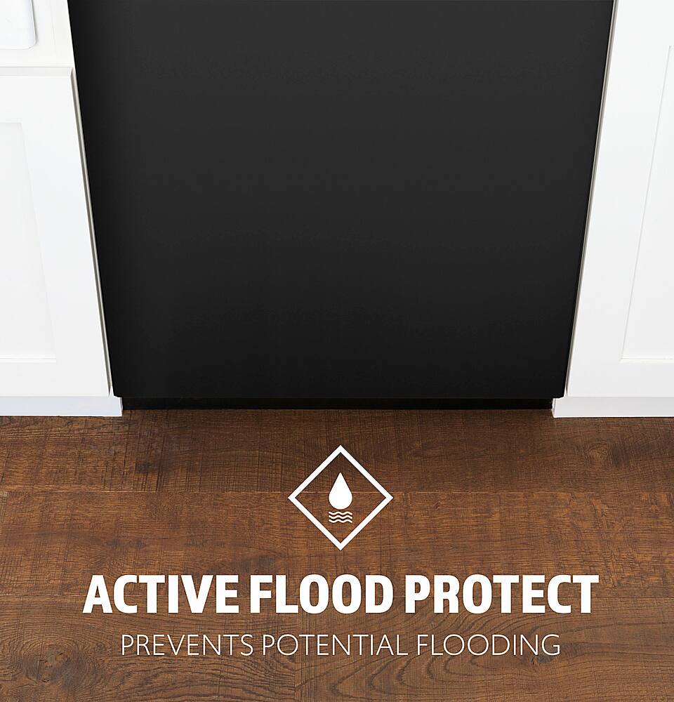 Alt View 16. Hotpoint - Front Control Dishwasher with 60dBA - Black.