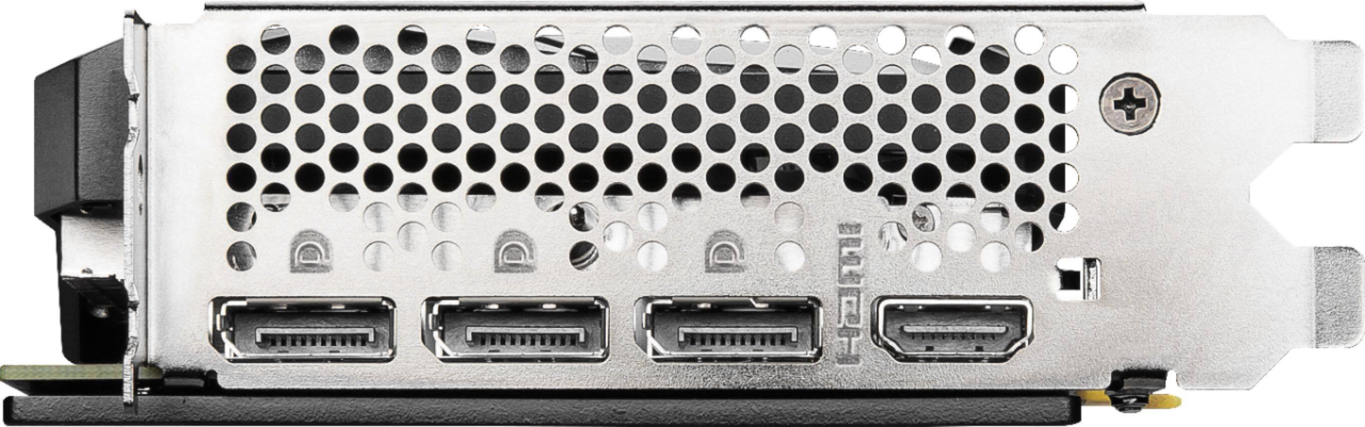 Alt View 17. MSI - NVIDIA GeForce RTX 3060 Ventus 3X 12G OC - 12GB GDDR6 - PCI Express 4.0 - Graphics Card - Black.