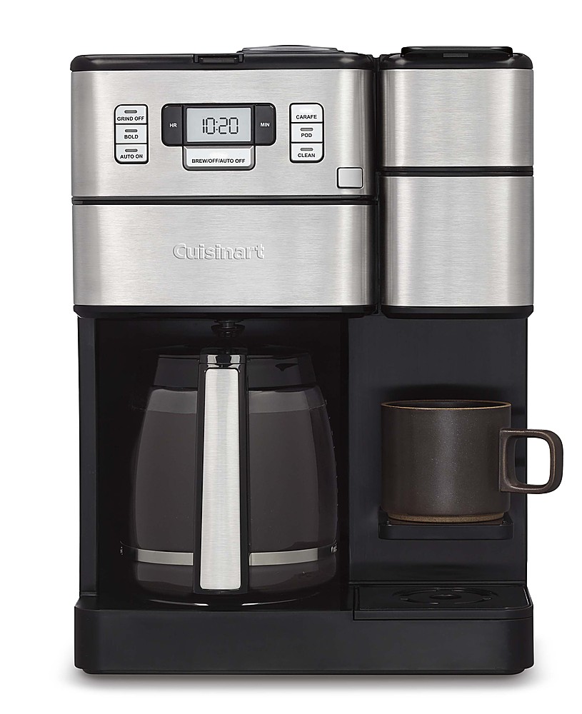 Cuisinart Burr Grind & Brew 12-Cup Coffee Maker Black/Stainless