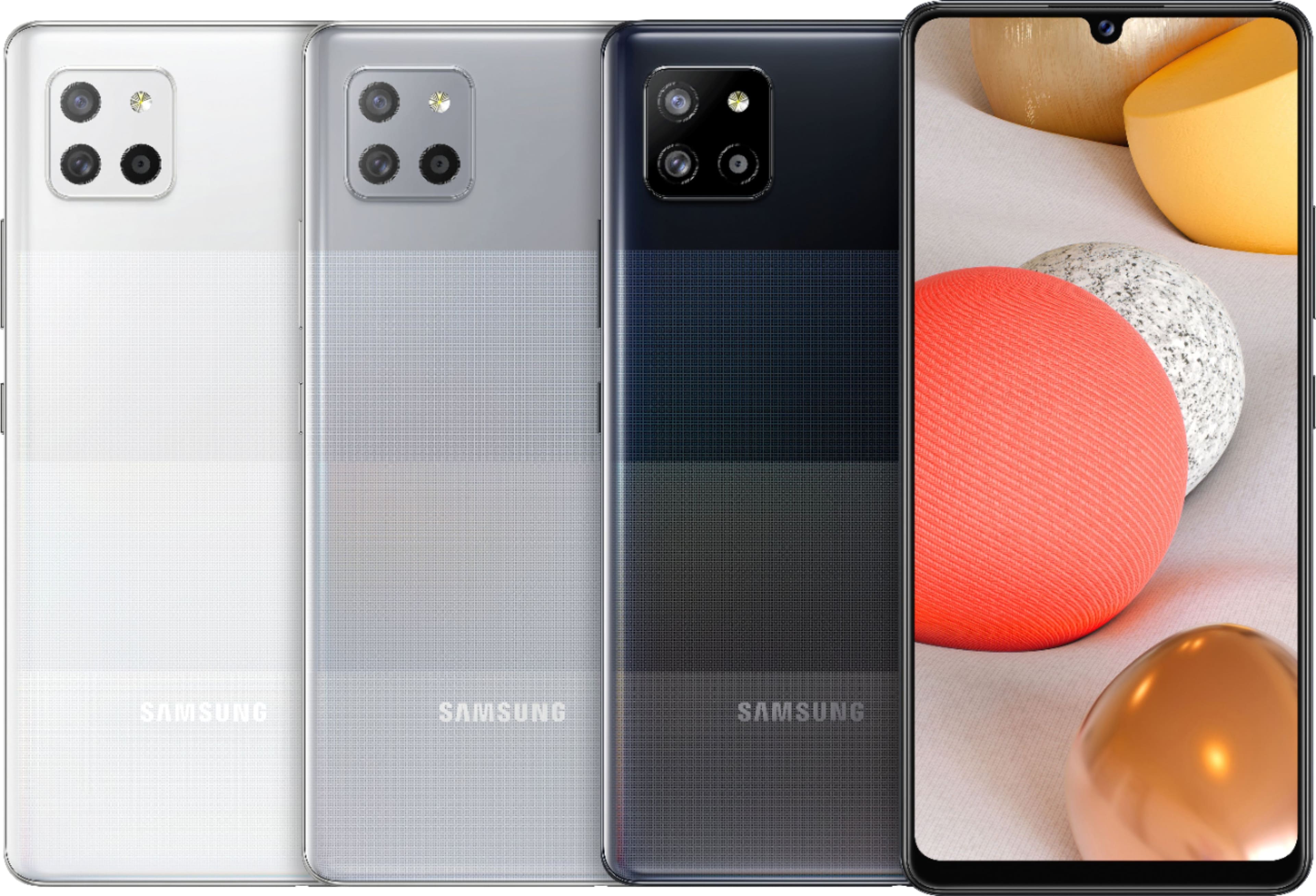 Alt View 19. Samsung - Geek Squad Certified Refurbished Galaxy A42 5G 128GB (Unlocked) - Black.