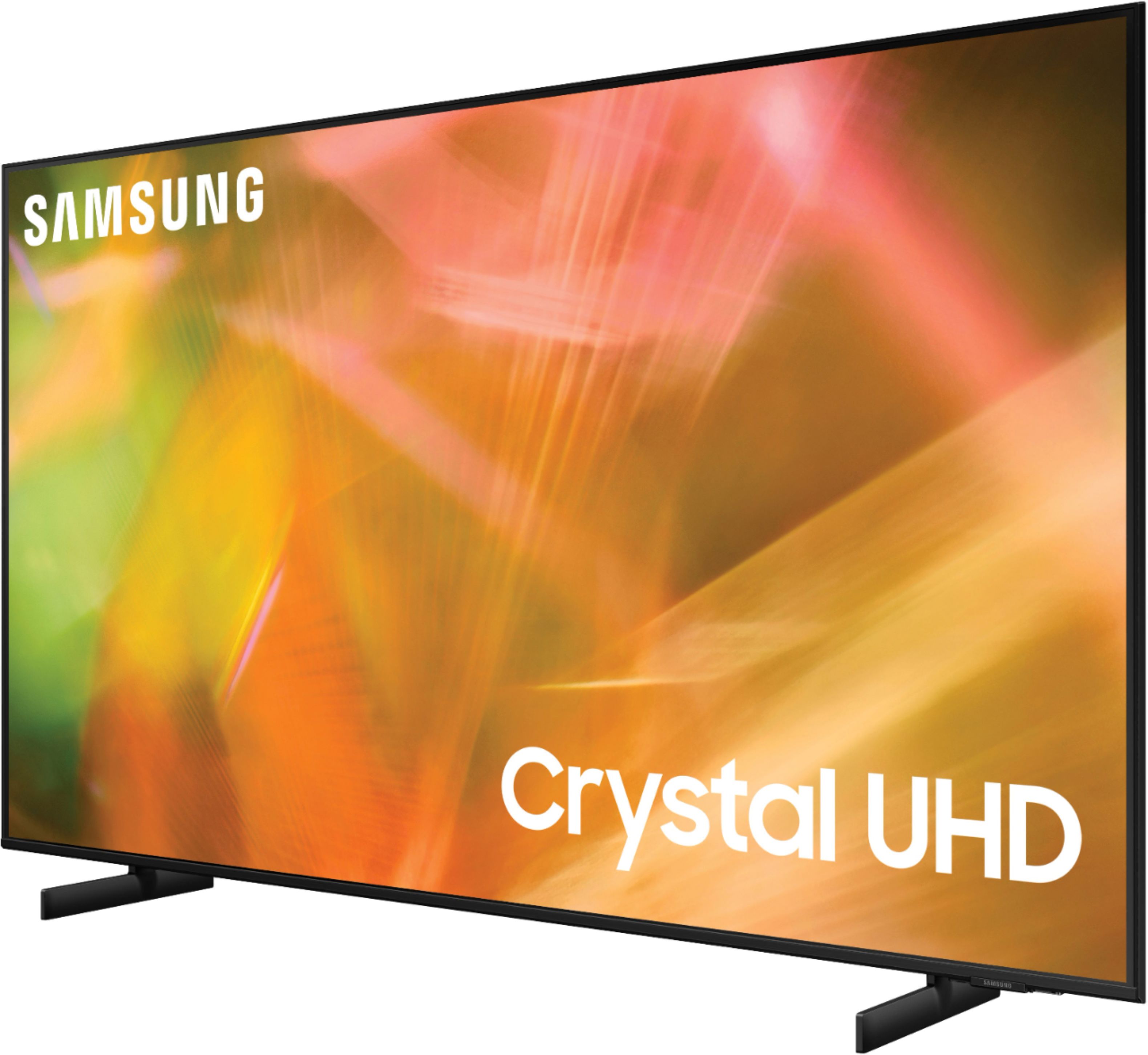 UN43AU8000FXZA, 2021 Model SAMSUNG 43-inch AU8000 LED 4K UHD Smart TV with Alexa Built-in 