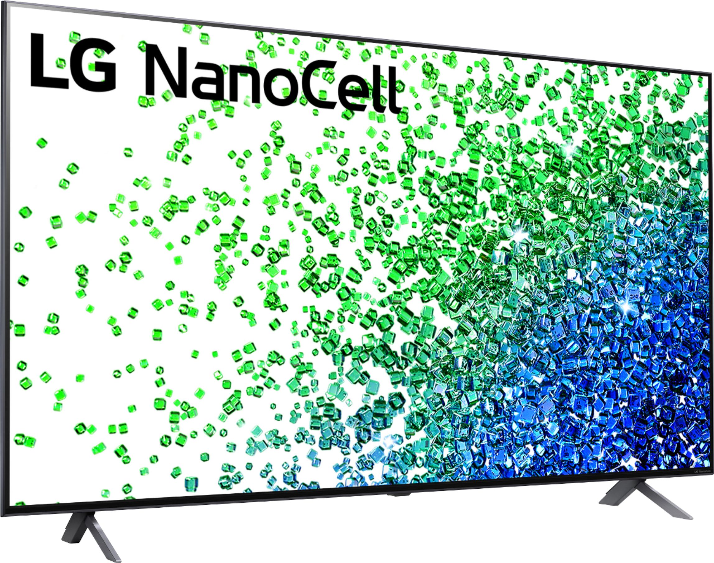 Angle View: LG - 75" Class NanoCell 80 Series LED 4K UHD Smart webOS TV