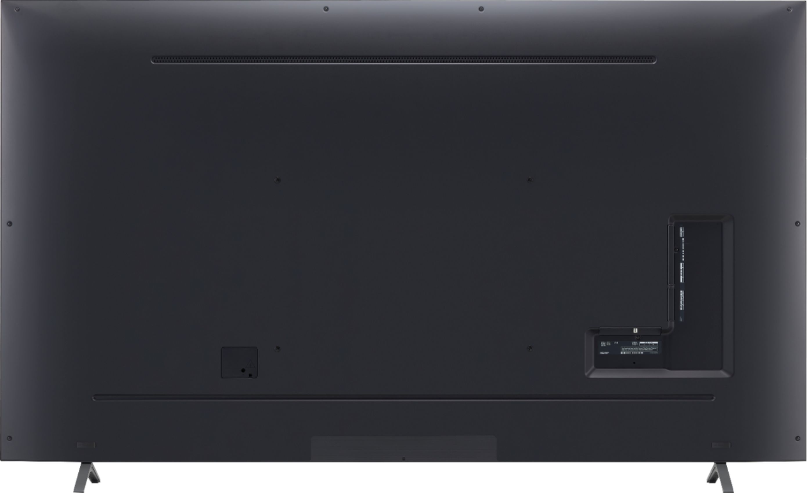 Back View: LG - 86” Class UP8770 Series LED 4K UHD Smart webOS TV