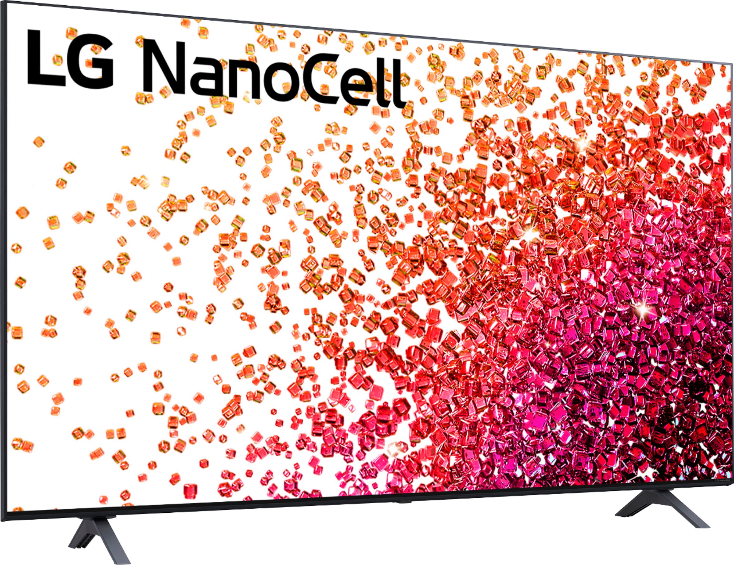 Angle View: LG - 65" Class NanoCell 75 Series LED 4K UHD Smart webOS TV