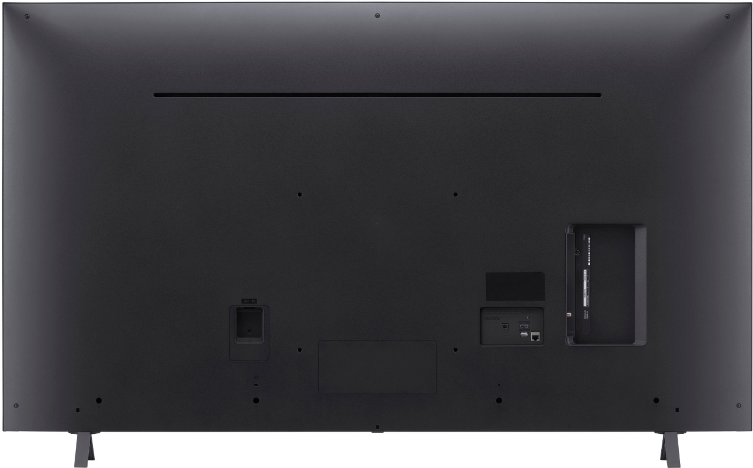 Back View: LG - 70” Class UP8070 Series LED 4K UHD Smart webOS TV