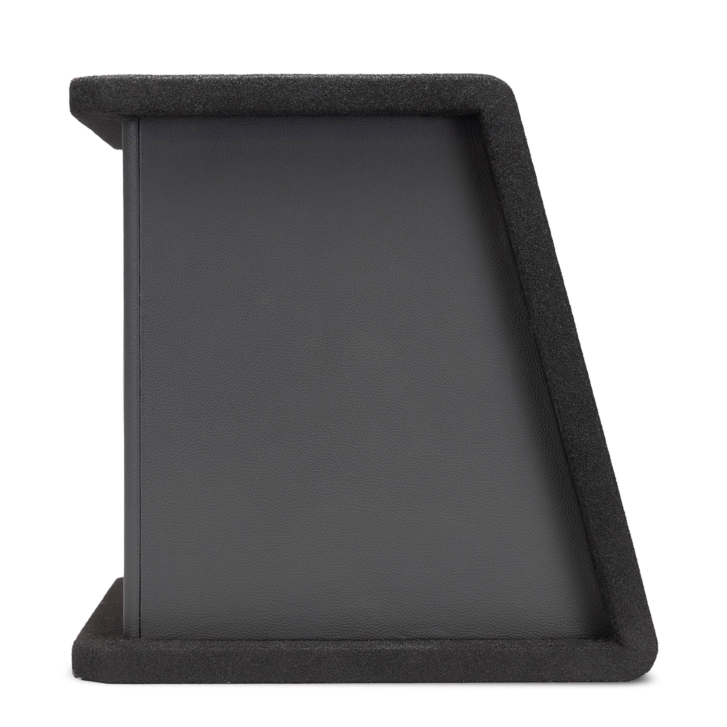 Alt View 4. Alpine - Alpine PWE-SB10  10" Powered Subwoofer Wedge Enclosure - Black.