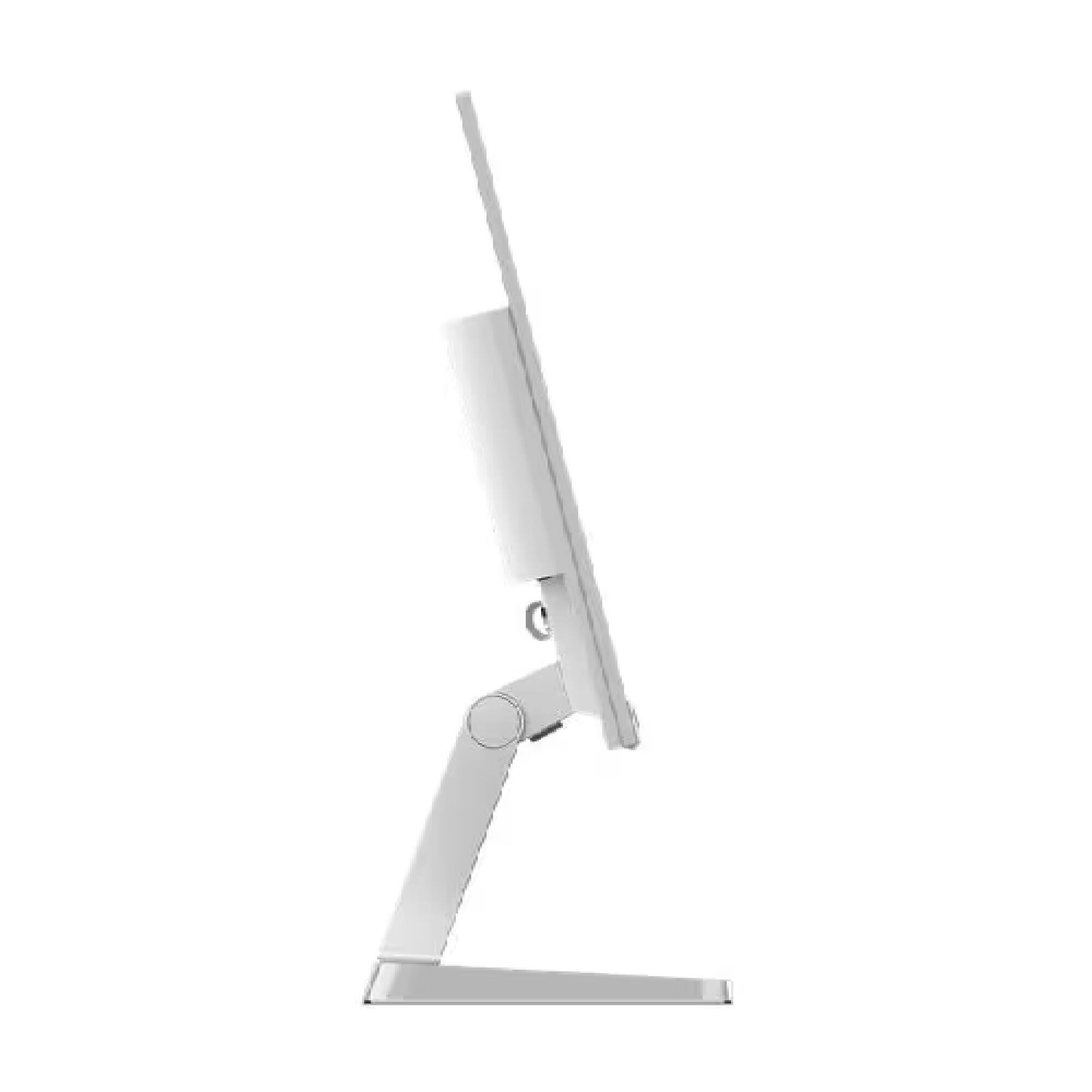 Left. Lenovo - Lenovo L24i-30 23.8" Monitor 1920 x 1080 100 Hz 6 ms - Cloud Grey.