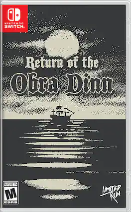 Front. Limited Run Games - Return of the Obra Dinn. - M (Mature 17+)