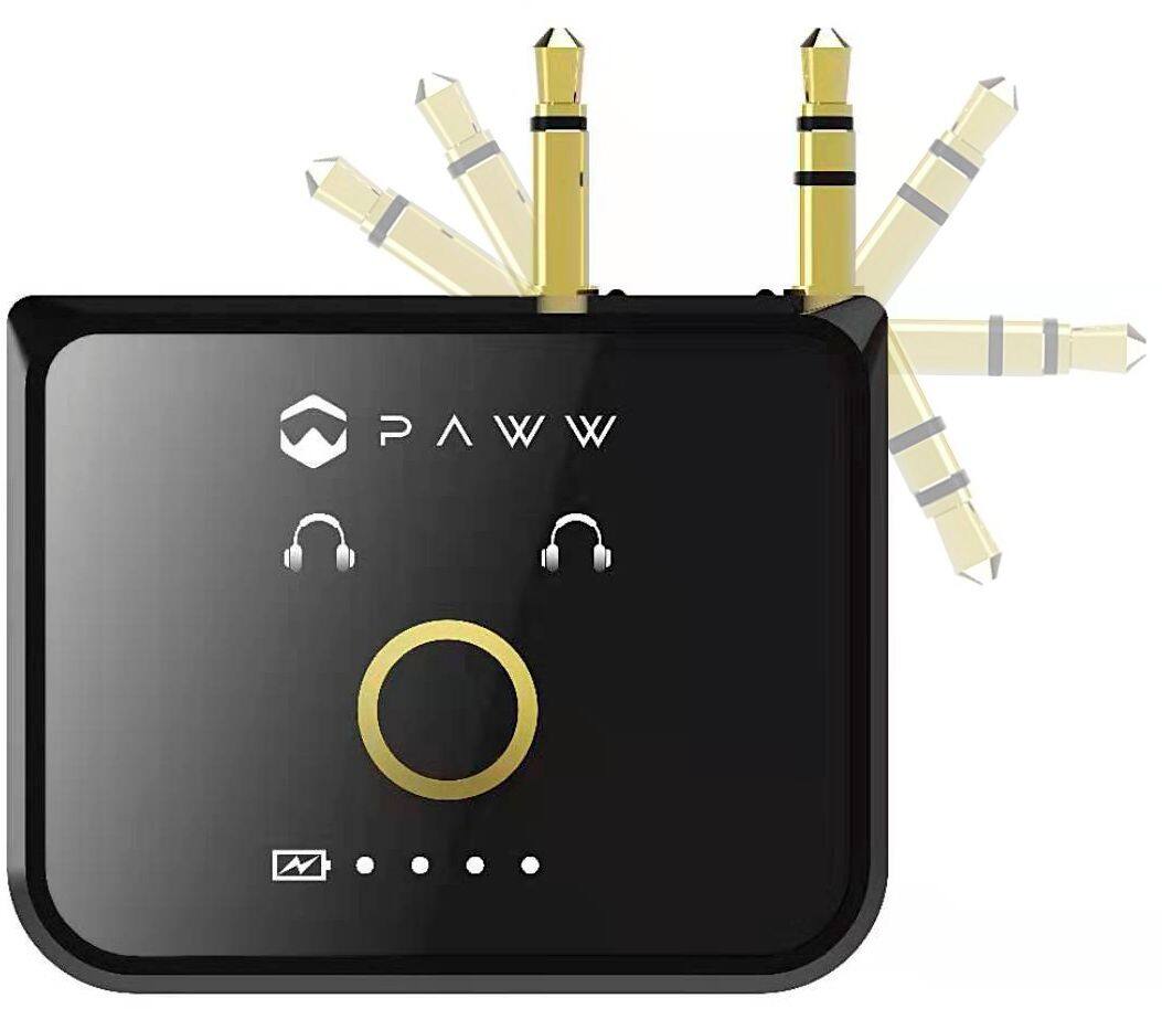 Alt View 11. Paww - WaveCast Bluetooth Transmitter - BLACK.