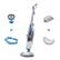 Alt View 1. Black+Decker - Corded Steam Mop and Vacuum - White/Aqua.