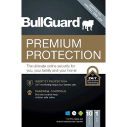 BullGuard - Premium Protection 2021 Edition (10 Devices) (1-Year Subscription) - Android, Mac, Windows - Front_Zoom