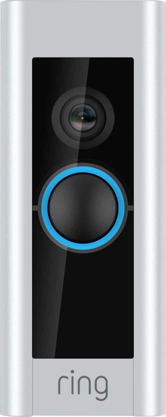 Ring Video Doorbell - Smart Wireless WiFi Doorbell Camera with Built-in  Battery, 2-Way Talk, Night Vision, Satin Nickel 8VRASZ-SEN0 - The Home Depot