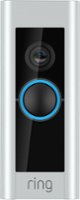 Ring - Wired Doorbell Plus Smart Wi-Fi Video Doorbell - Satin Nickel - Front_Zoom