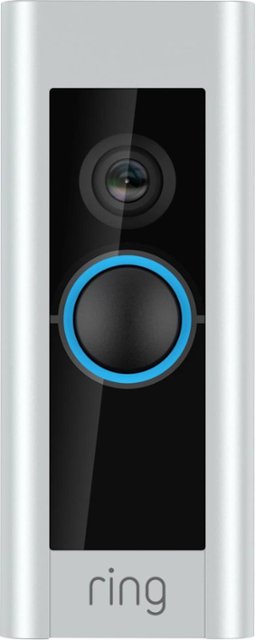 Front Zoom. Ring - Wired Doorbell Plus Smart Wi-Fi Video Doorbell - Satin Nickel.