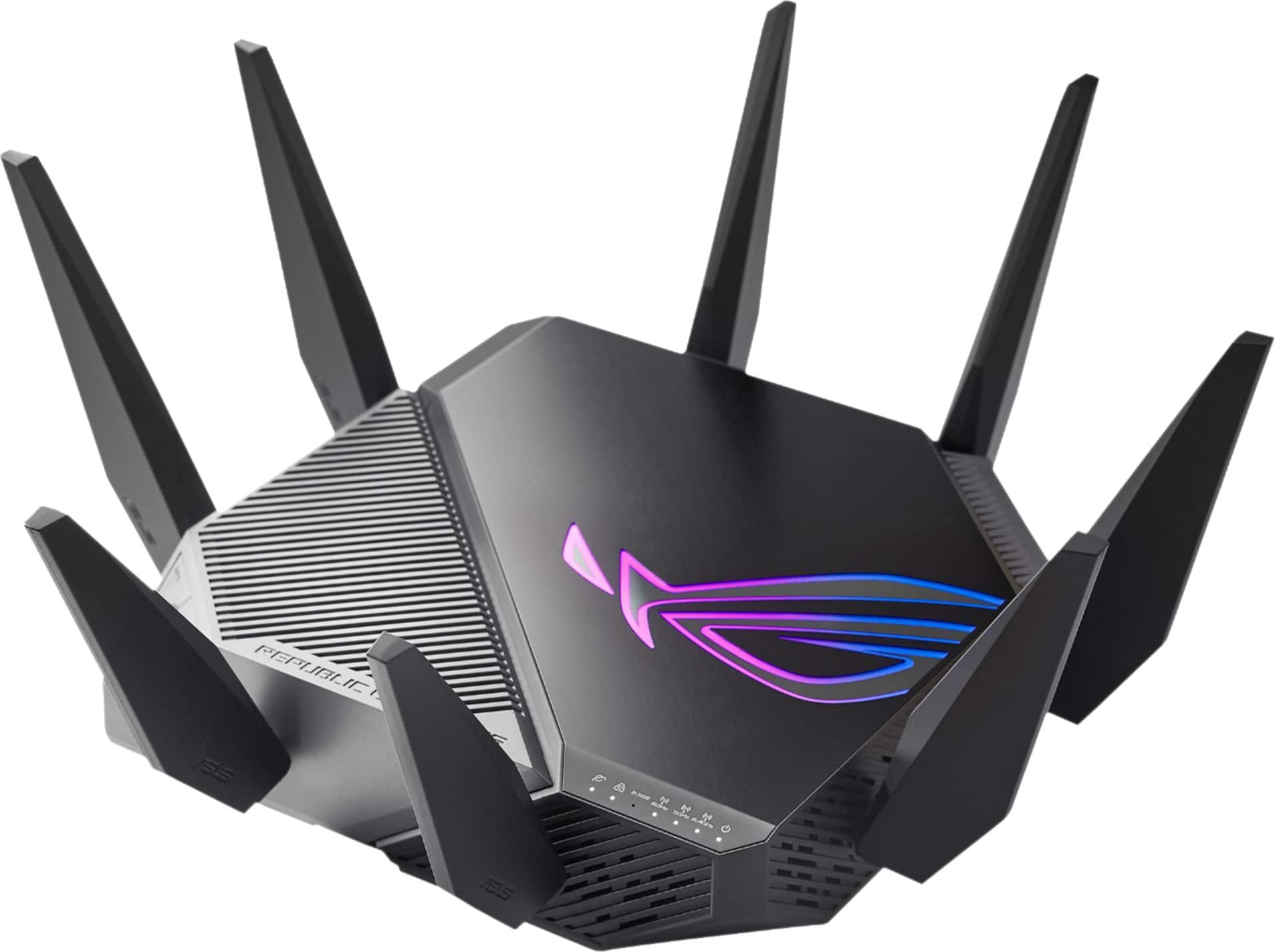 Best Buy ASUS GTAXE11000 Triband WiFi 6E (802.11ax) Gaming Router