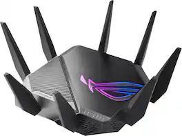 ASUS - GT-AXE11000 Tri-band WiFi 6E (802.11ax) Gaming Router - Black