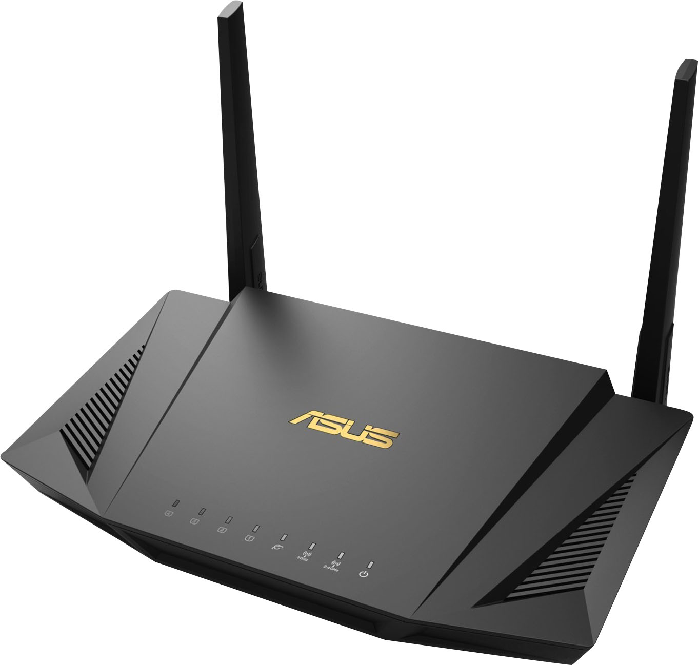 ASUS - RT-AX55U AX1800 Dual-Band WiFi 6 Wireless Router with Life time internet Security - Black