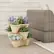 Alt View 14. Nature Spring - Stacking Planter Tower- 3-Tier Space Saving Flower Pots- Set of 3 Indoor/Outdoor Planter - Sand Stone.