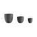 Alt View 12. Nature Spring - Nature Spring 3PC Fiber Clay Planter Pots - Gray.