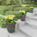 Alt View 14. Nature Spring - Nature Spring 3PC Fiber Clay Planter Pots - Gray.