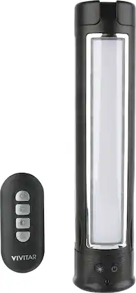 Angle. Vivitar - 3 Panel Foldable LED Light - Black.