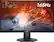 Front. Dell - 24" VA LED FHD Curved Gaming Monitor (HDMI 2.0, Display Port 1.2) - Black.