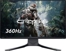 Alienware - AW2521H 25" IPS LED FHD G-SYNC Gaming Monitor with HDR10 (HDMI, DisplayPort) - Dark Side of the Moon - Front_Zoom