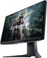 Left Zoom. Alienware - AW2521H 25" IPS LED FHD G-SYNC Gaming Monitor with HDR10 (HDMI, DisplayPort) - Dark Side of the Moon.