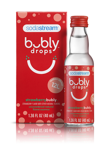 SodaStream bubly Strawberry Drops - 1.36 fl oz