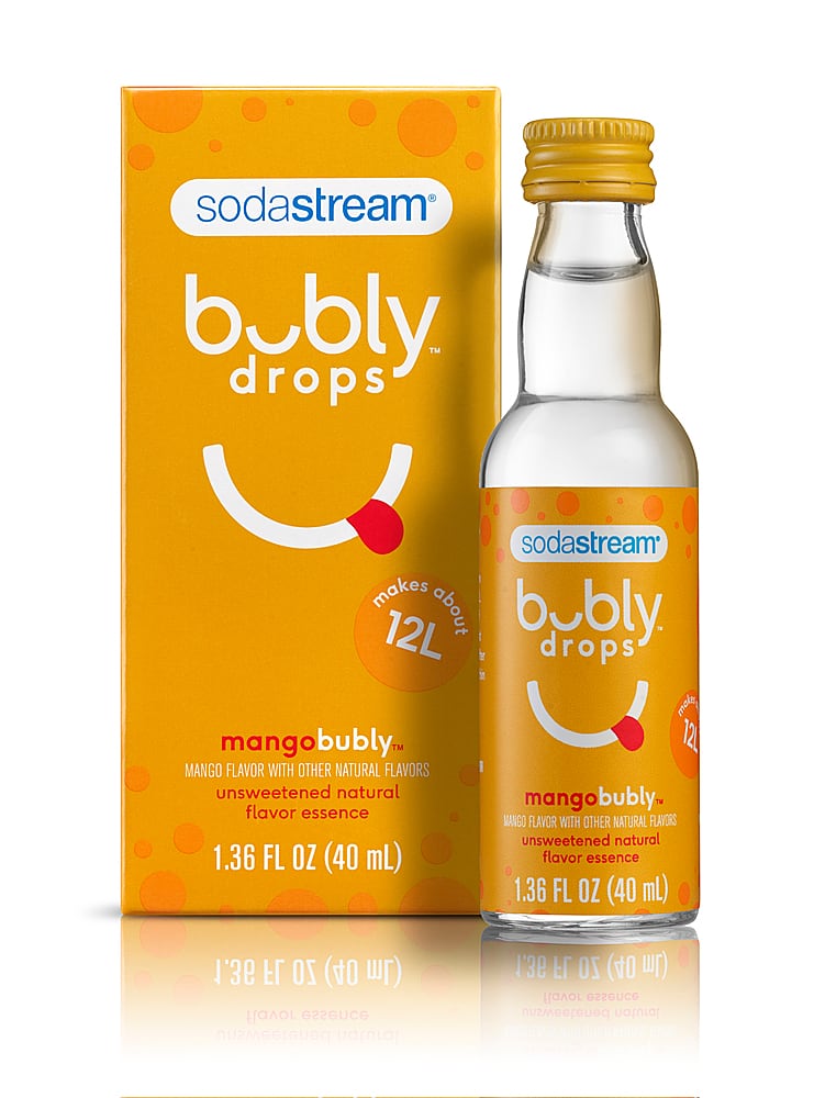 SodaStream bubly Mango Drops - 1.36 fl oz