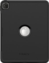 OtterBox - Defender Series Pro for Apple® iPad® Pro 12.9" (6th gen, 5th gen, 4th gen, and 3rd gen) - Black - Front_Zoom