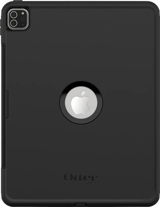 Front. OtterBox - Defender Series Pro for Apple® iPad® Pro 12.9" (6th gen, 5th gen, 4th gen, and 3rd gen) - Black.