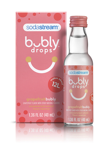 SodaStream bubly Grapefruit Drops - 1.36 fl oz