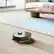 Left. ECOVACS Robotics - DEEBOT N8+ Vacuum & Mop Robot with Advanced Laser Mapping and Auto-Empty Station - Black.
