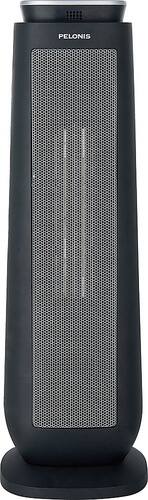 Pelonis - AIR Smart Digital Ceramic Tower Heater - Black