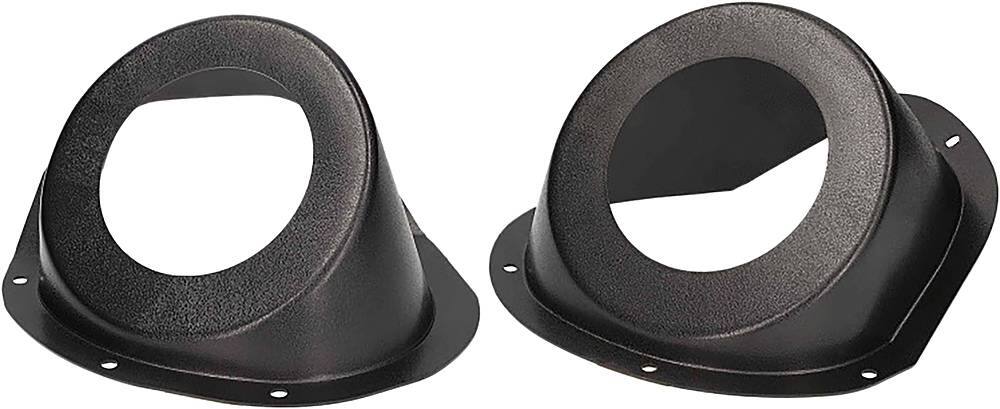 Left View: Metra - Speaker Pods for Polaris General 1000 2016-2021 Vehicles - Black