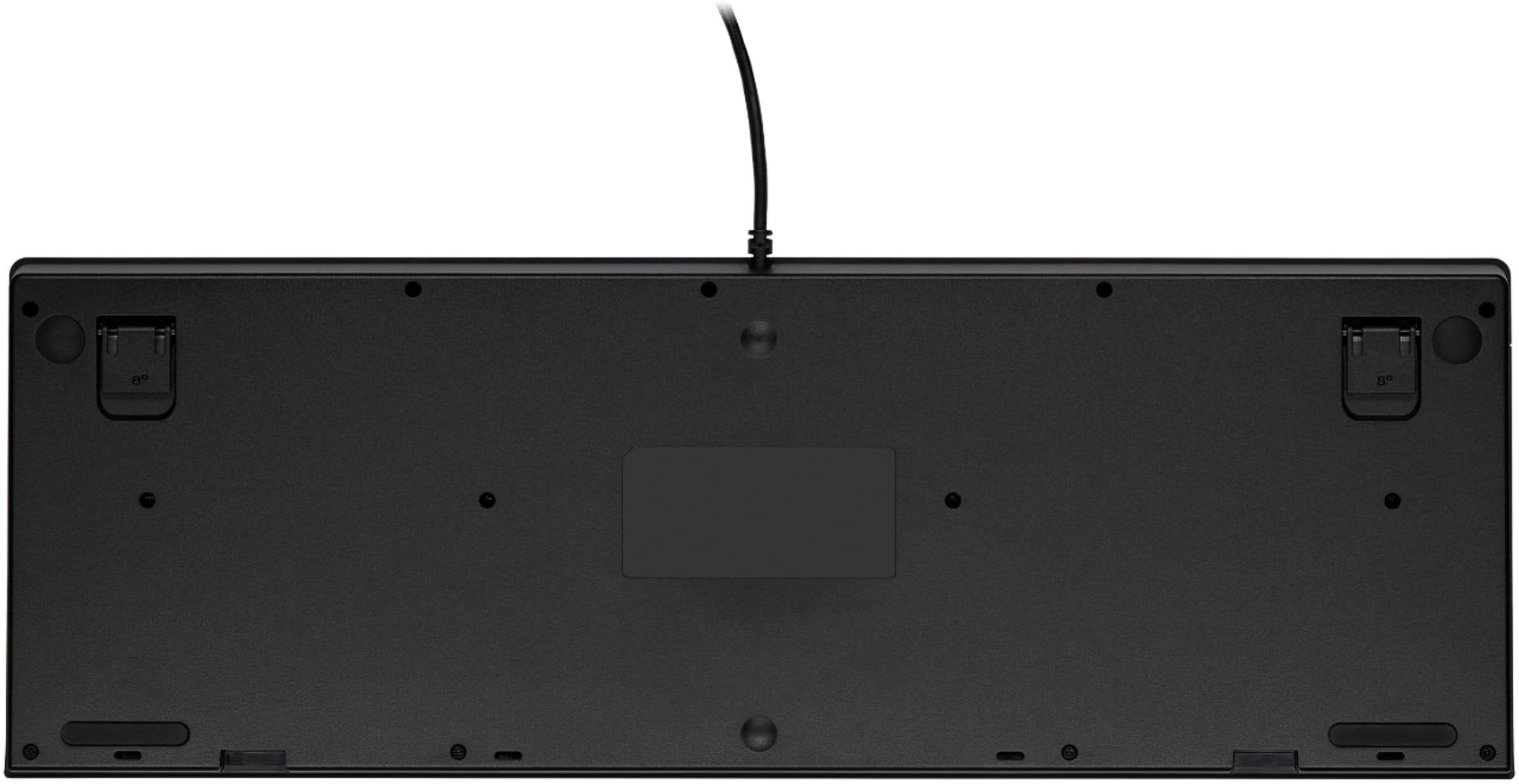 Alt View 13. CORSAIR - K55 RGB Pro Full-size Wired Dome Membrane Gaming Keyboard with Elgato Stream Deck Software Integration - Black.