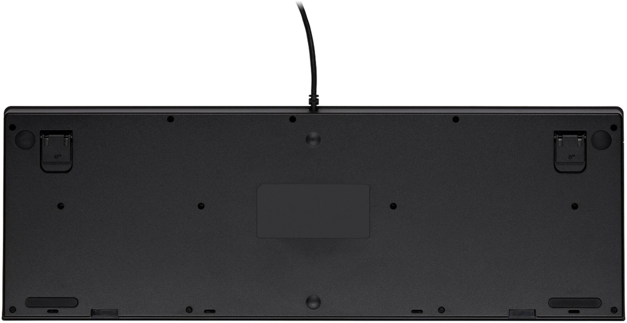 Zoom in on Alt View 13. CORSAIR - K55 RGB Pro Full-size Wired Dome Membrane Gaming Keyboard with Elgato Stream Deck Software Integration - Black.