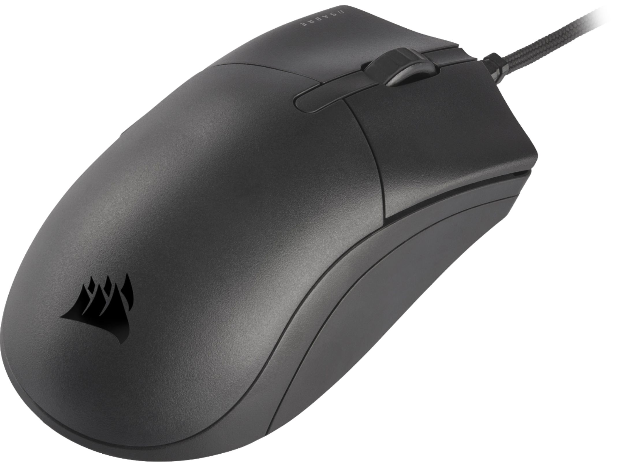 Back View: Arozzi - Favo Light Weight Gaming Mouse - Gray