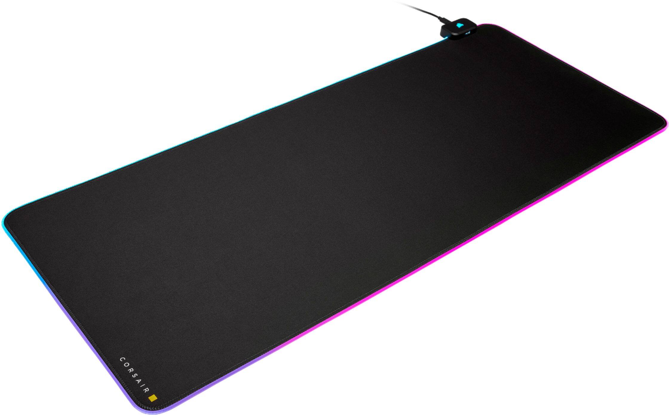 Alt View 11. CORSAIR - MM700 RGB Extended Cloth Gaming Mouse Pad - Black.