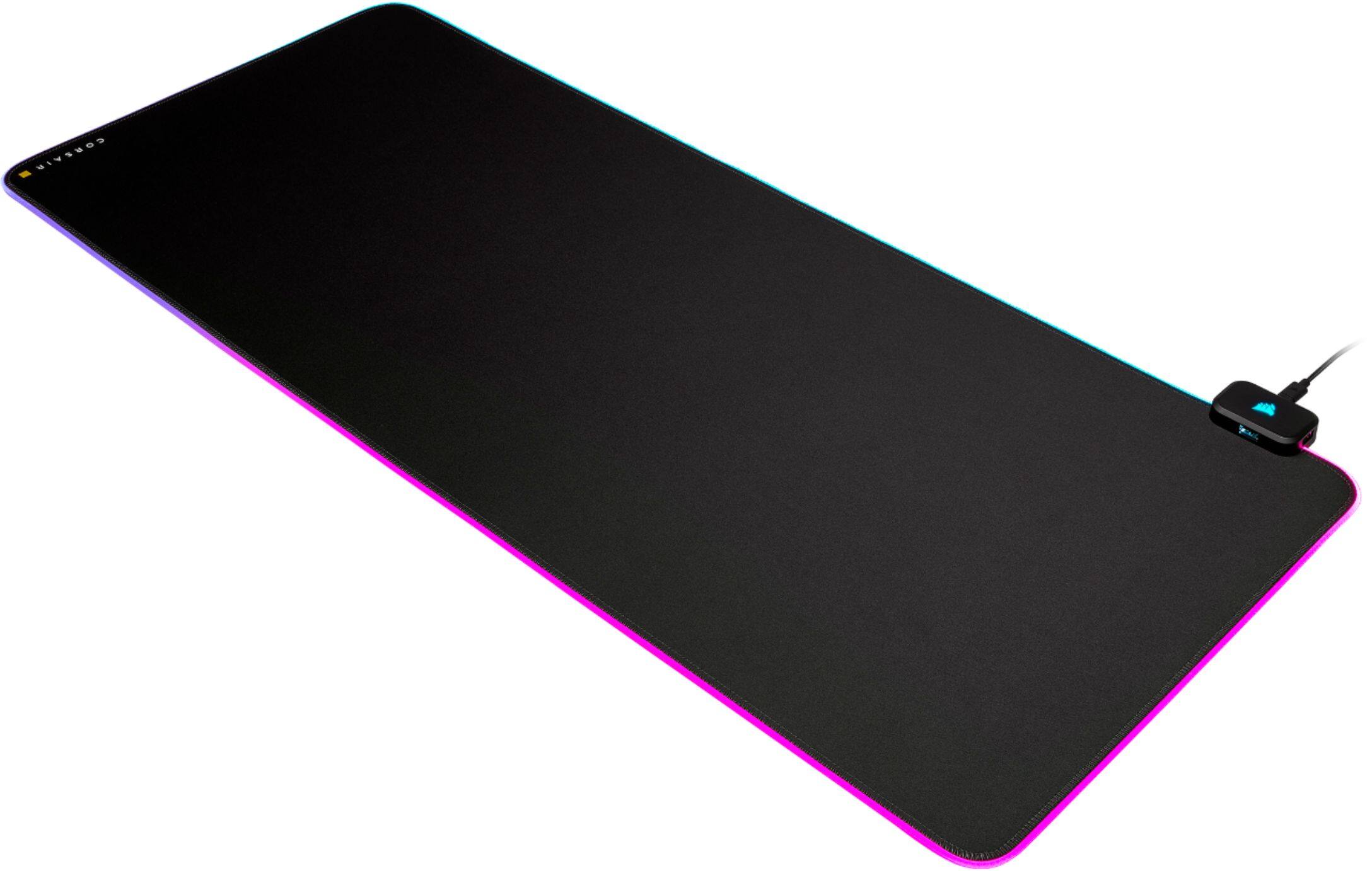 Alt View 12. CORSAIR - MM700 RGB Extended Cloth Gaming Mouse Pad - Black.