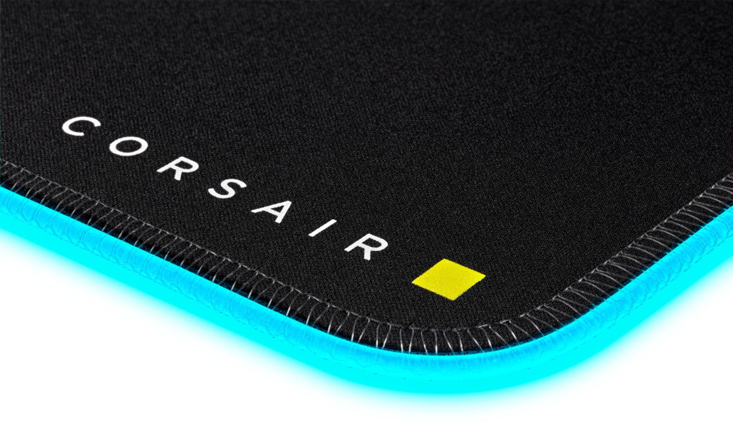 Alt View 19. CORSAIR - MM700 RGB Extended Cloth Gaming Mouse Pad - Black.