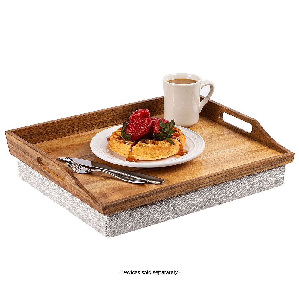 Rossie Home - Acacia Lap Tray for 15.6" Laptop - Golden Saddle