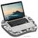 Front. LapGear - MyStyle Lap Desk for 15.6" Laptop - Gray Camo.